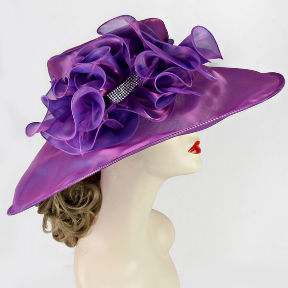 purple wedding hats online