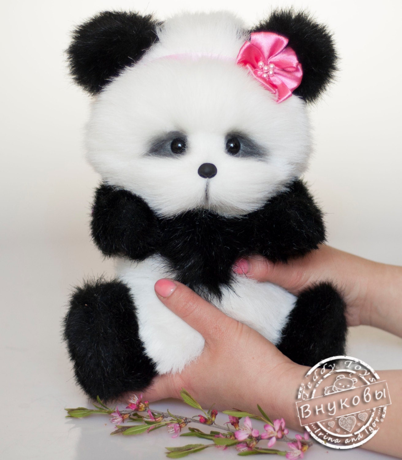 fluffy panda toy