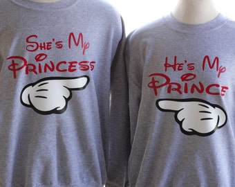 mickey mouse couple hoodies