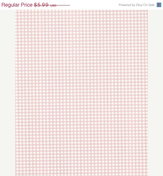 Sweet Soft Light Pink Tiny Gingham Check Wallpaper Shabby