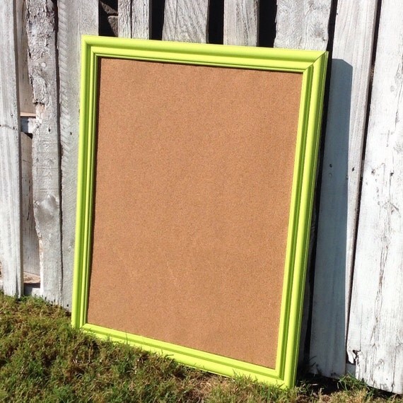 Extra Large Cork Board / Message Board by chalkedbyjulie on Etsy