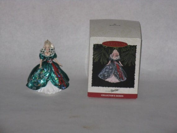barbie hallmark christmas ornament holiday collector series barbie hallmark christmas ornament holiday collector series