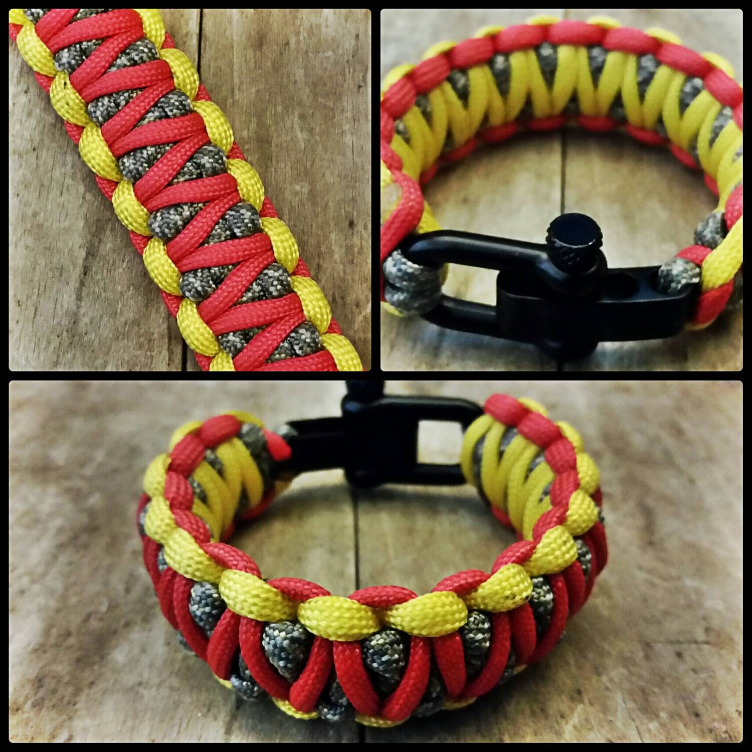 red and yellow camo pants