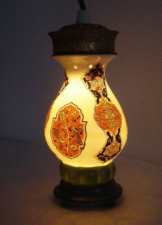 amazing Art Deco perfume lamp marked Aerozon Germany