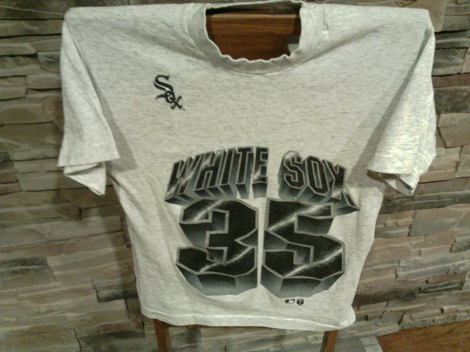 vintage white sox shirt