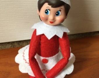 Elf on the Shelf Skirt - elf clothes