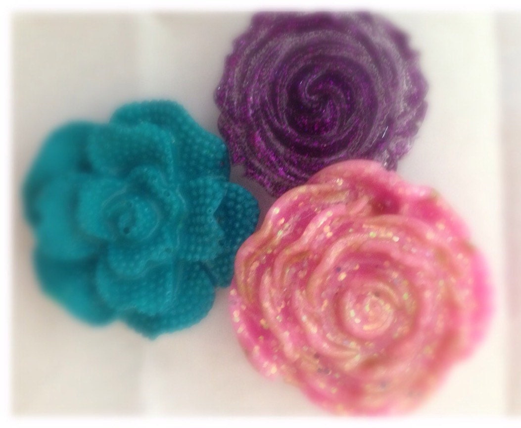 Flower handmade resin fridge by kayteskrafts on Etsy