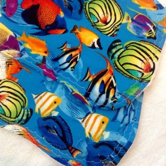 Fish Baby Burp Cloths Ocean Burp Cloths Fish Burps Spit