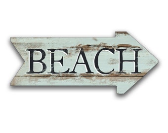 Beach signs Beach house signs Beach decor Cottage decor Beach arrows Beach house arrows custom arrows wooden arrows custom arrows blue arrow