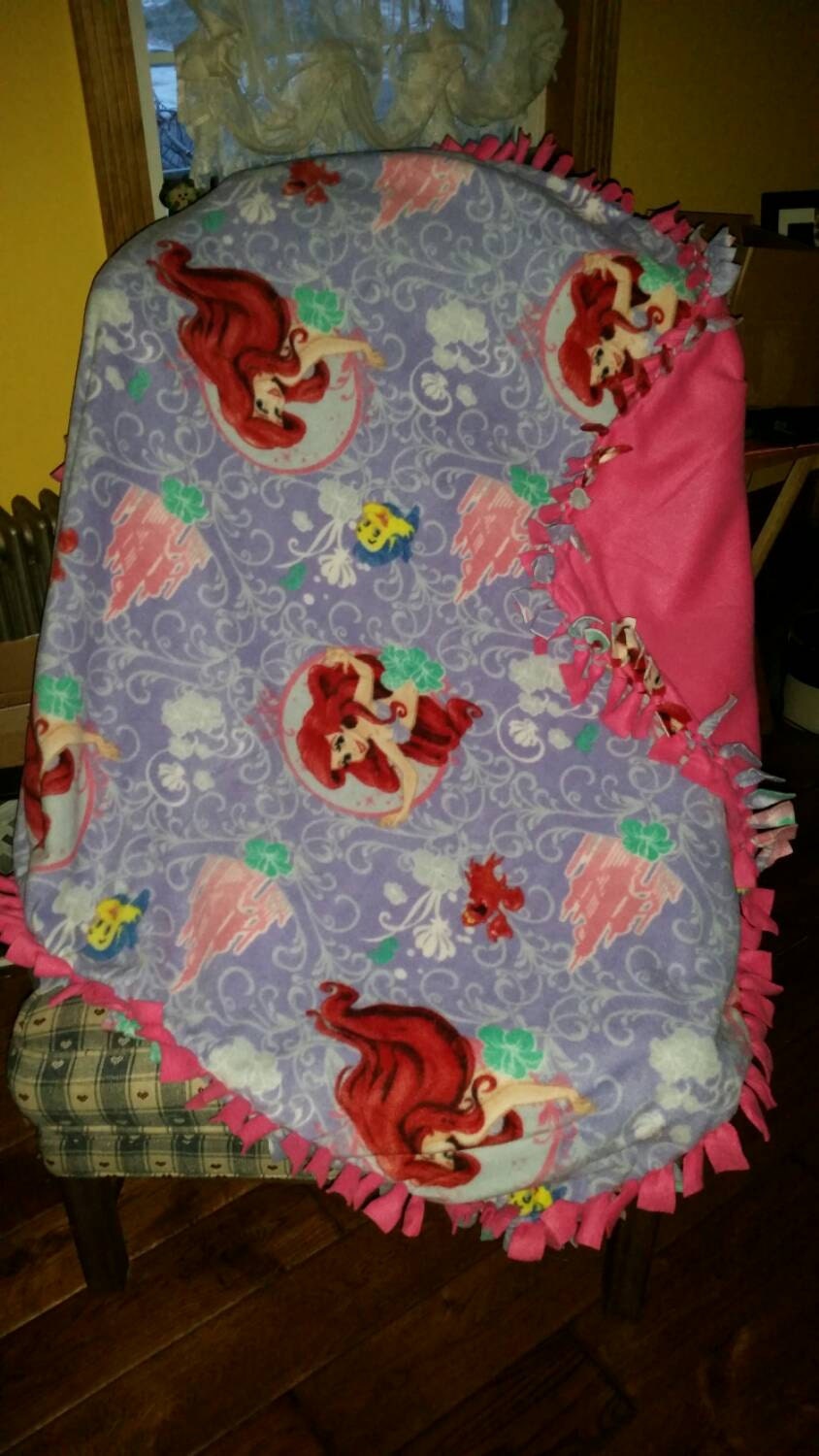 Under the Sea Little Mermaid blanket