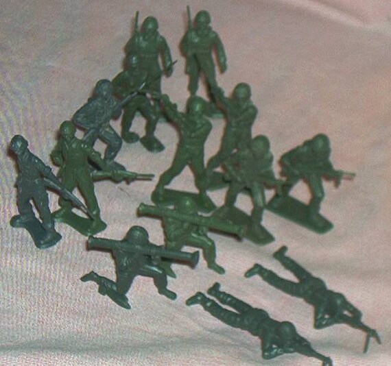 vintage army men