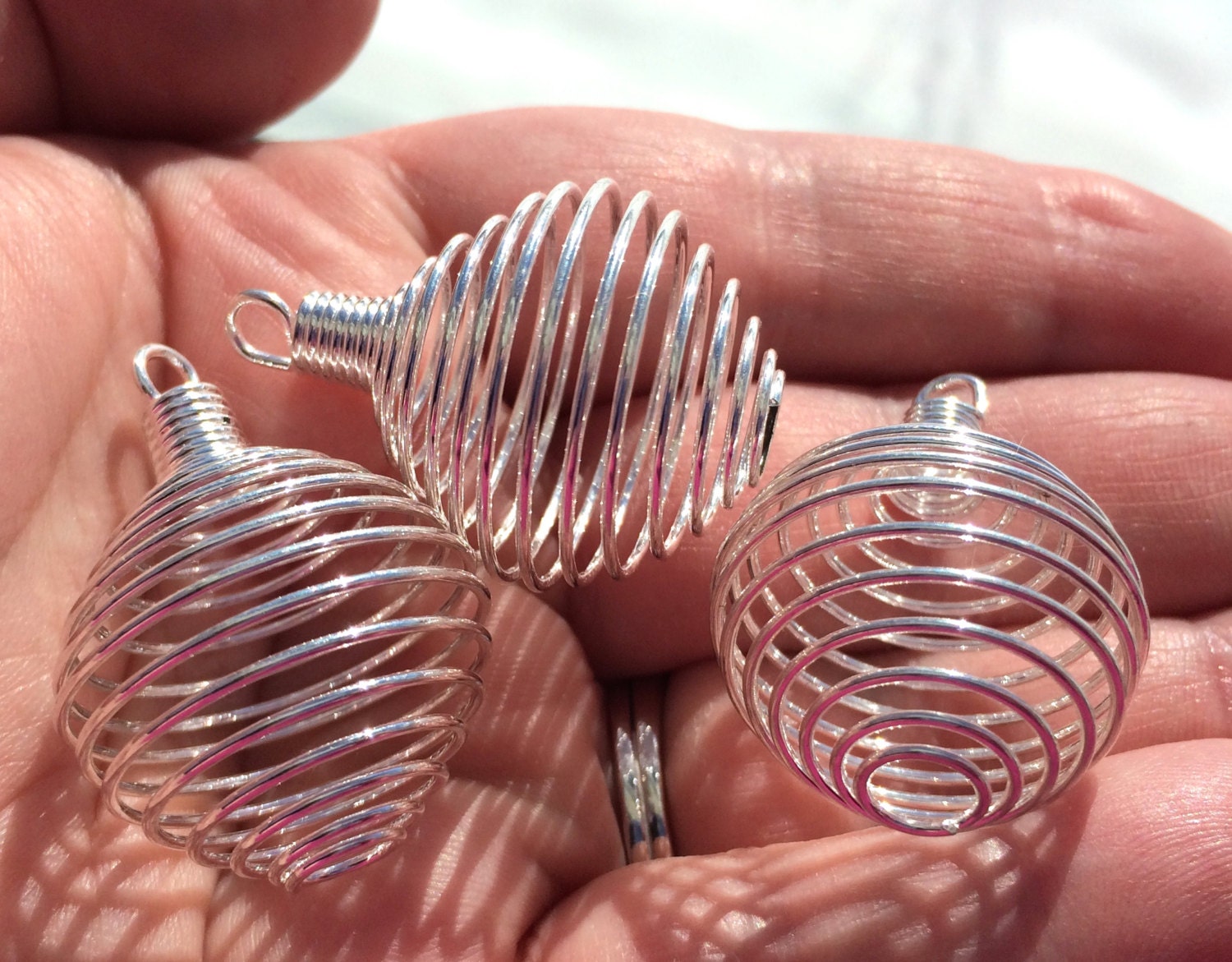 Gemstone Cage Pendant Cage Necklace Gemstone Cage Necklace