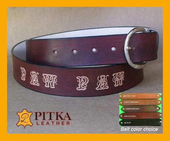 Custom Belts for Men Best Mens Belt Personalized by PitkaLeather