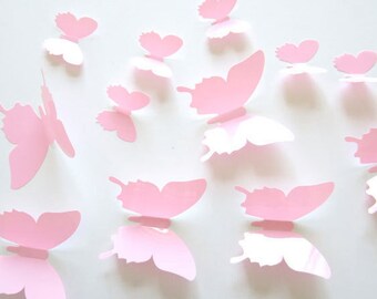 3d Butterfly Wall Decals