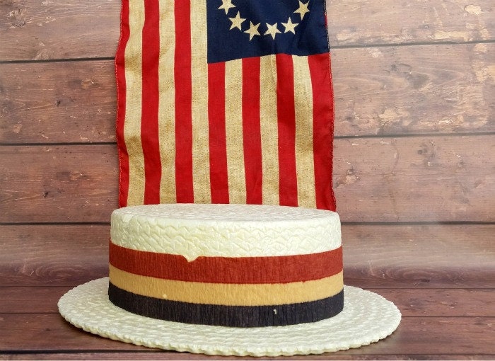 Presidential political campaign election hat vintage boaters