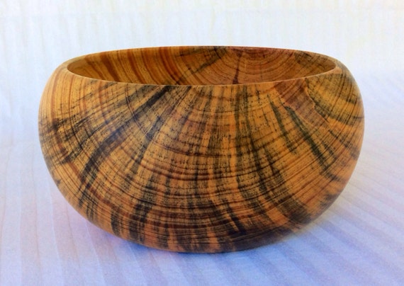 Wooden bowl, stunning wedding gift or unusual present for any occasion ...
