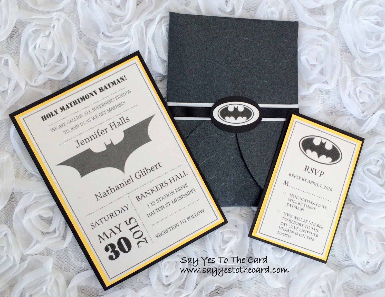 Batman Wedding Invitations 1