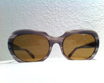Items similar to 70s original vintage sunglasses grey lenses on Etsy