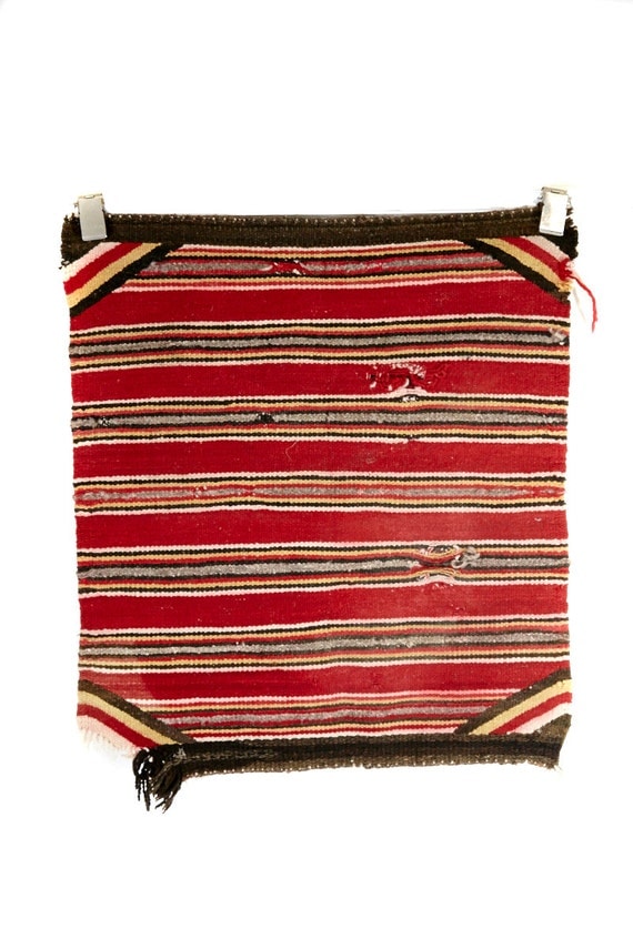 Antique Navajo Saddle Blanket by Kennedy1979 on Etsy