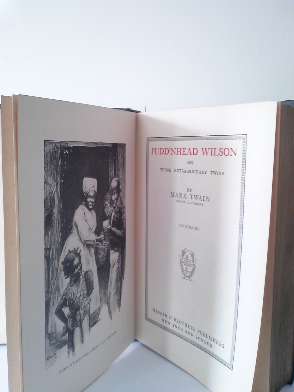 Mark Twain's Pudd'NHead Wilson 1899 Copyright