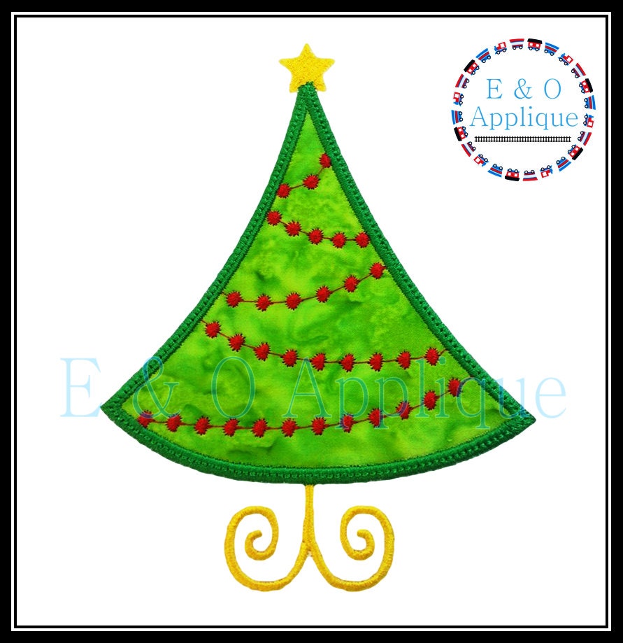 christmas tree applique design christmas embroidery design christmas tree applique design christmas embroidery design
