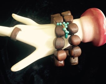 Vintage Wood Jewelry
