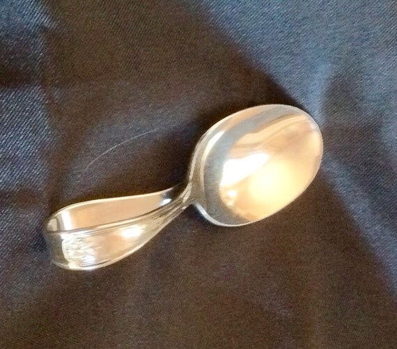 Carlton Silver Plated Baby Spoon from 1928