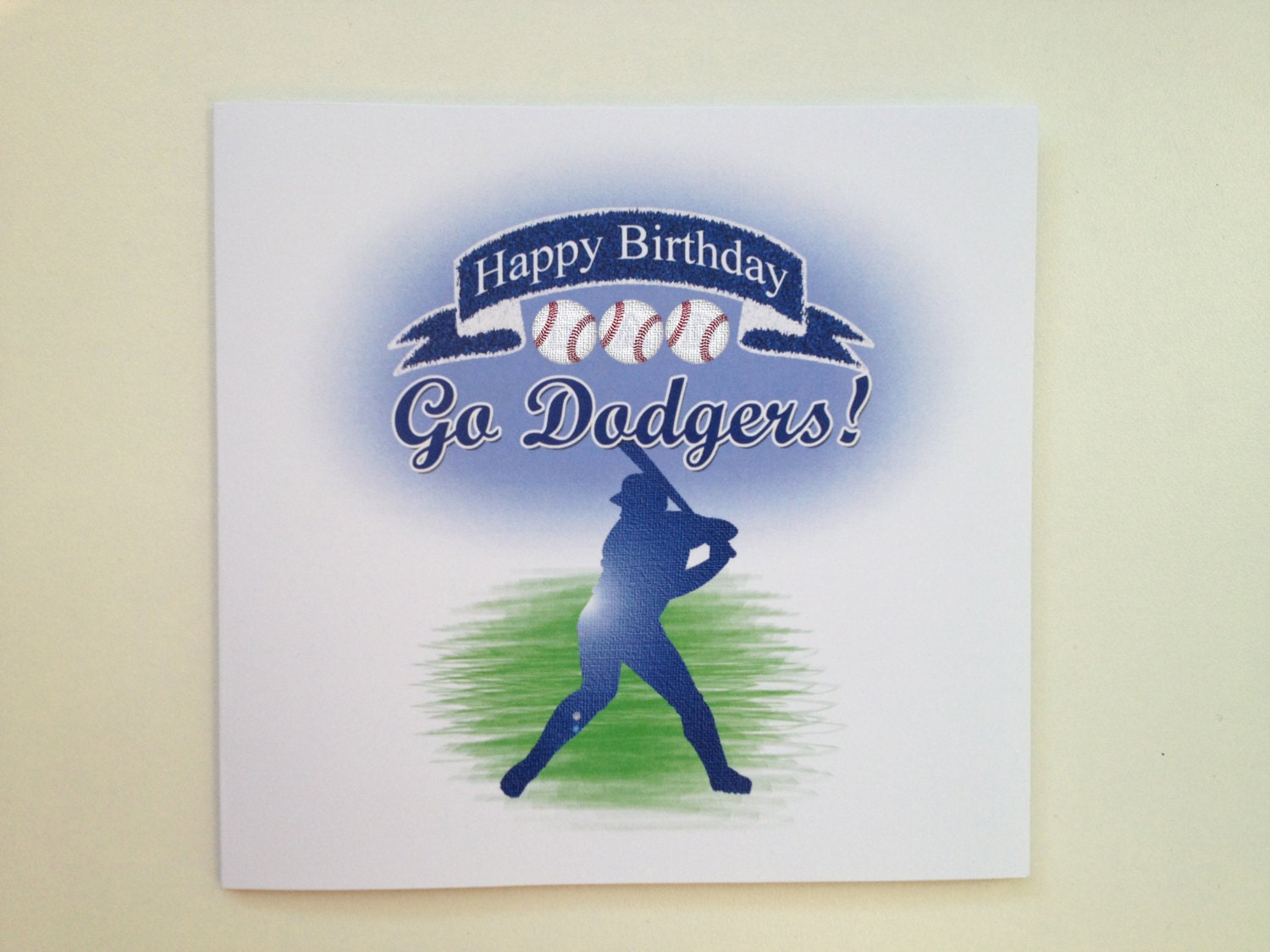 Dodgers Birthday Card - Cards Blog