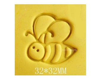 bee Soap Stamp - fishes Soap Mold Seal DIY Handmade Soap