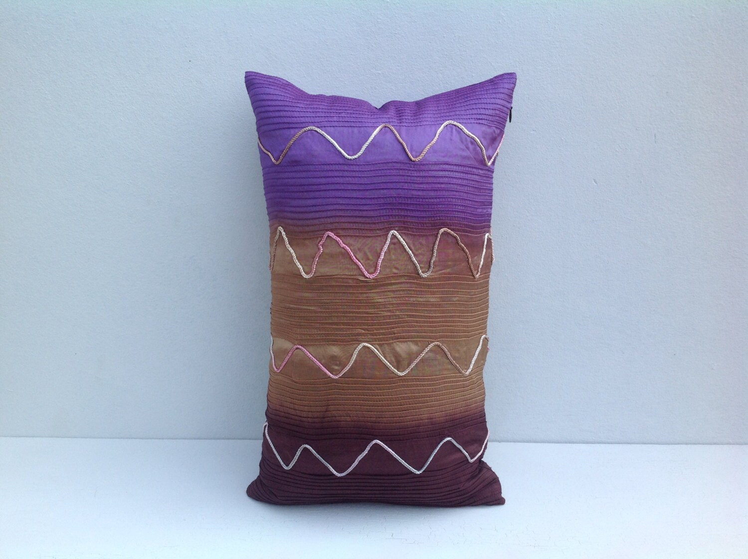 Purple Silk Pillow Purple Silk Pillow