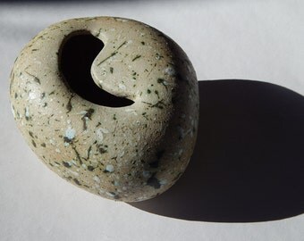 Vintage Nittsjö Ceramic Vase Thomas Hellström Vase, Made in Sweden 1960 s Concept of Wabi- Sabi
