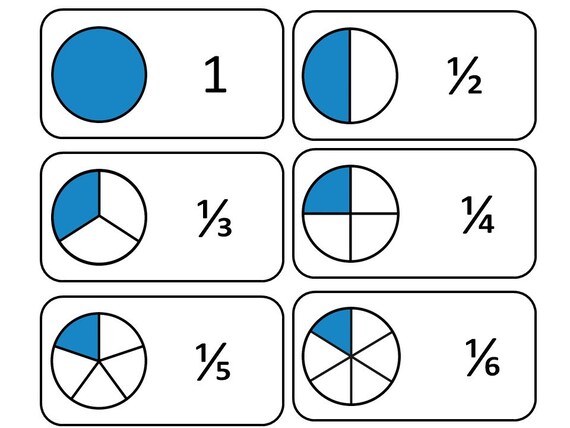It's just a picture of Exceptional Printable Fraction Cards It is a photo of Exceptional Printable Fraction Cards