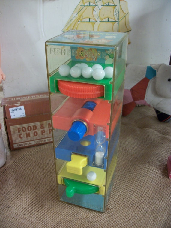 1971 Fisher Price Tumble Tower Toy by ReNewDenver on Etsy