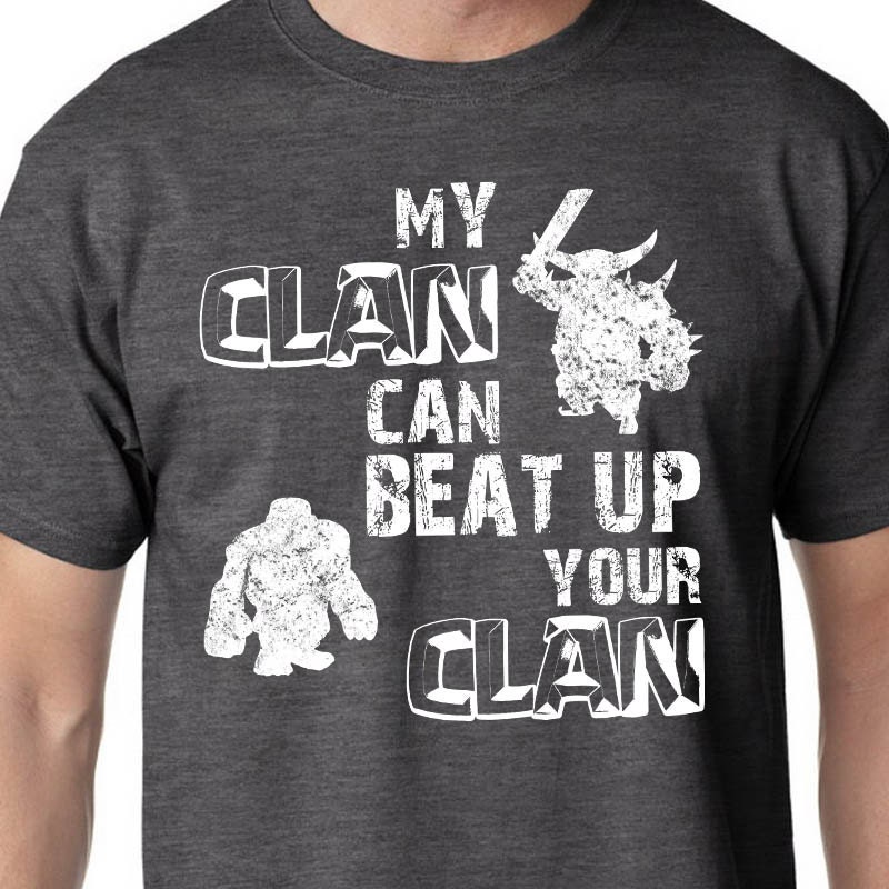 i 3 started your mom clash of clans shirt