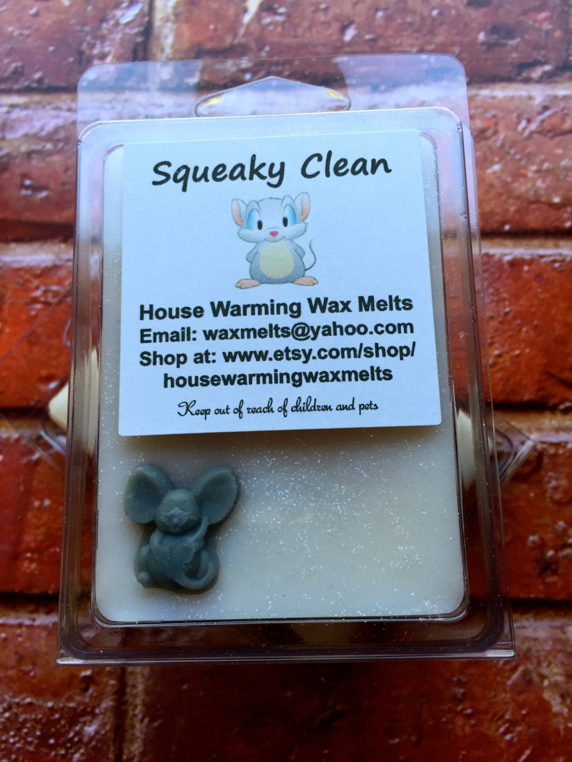 Squeaky Clean Wax Melt Fresh and Clean Scent Soy Melt Wax