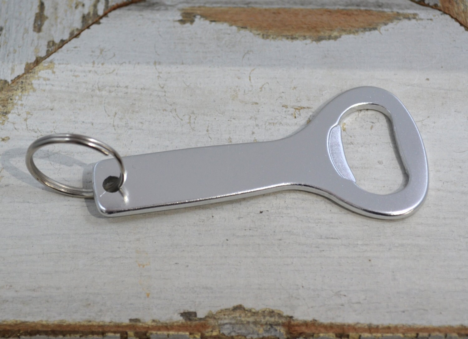 Bottle Opener Blanks Anodized Aluminum 14G Aluminum Keychain