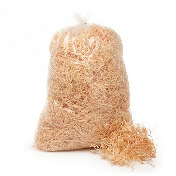 Shredded Wood Wool Hamper Basket Stuffing Packing material 1