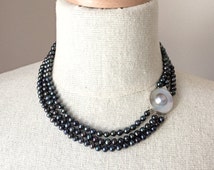 5 strand pearl w pink main image 0