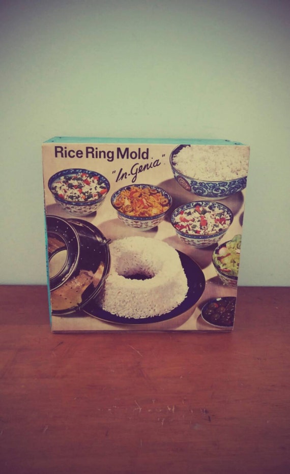 Vintage InGenia Rice Ring Mold made by Dr.Oetker in west