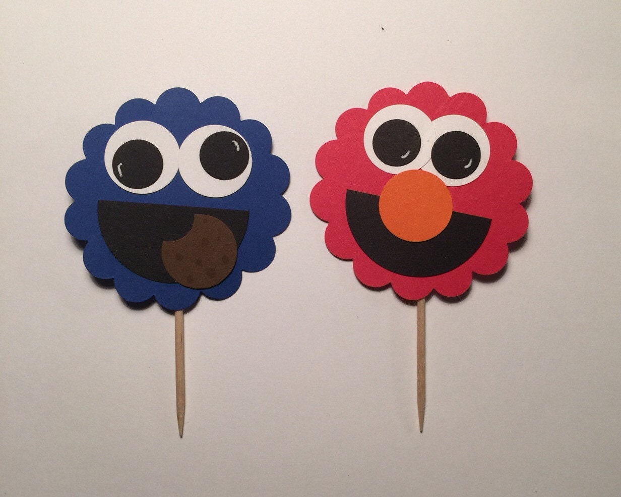 Sesame Street Cupcake Topper