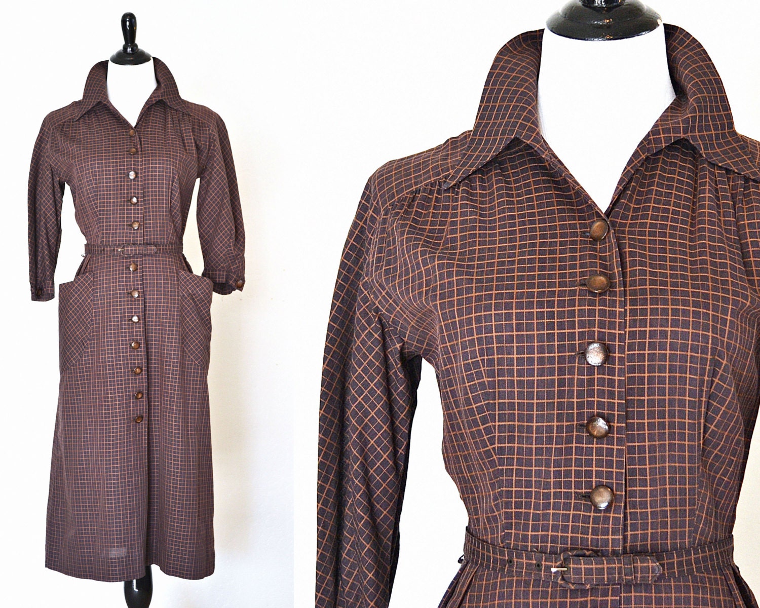 1950s shirt dress