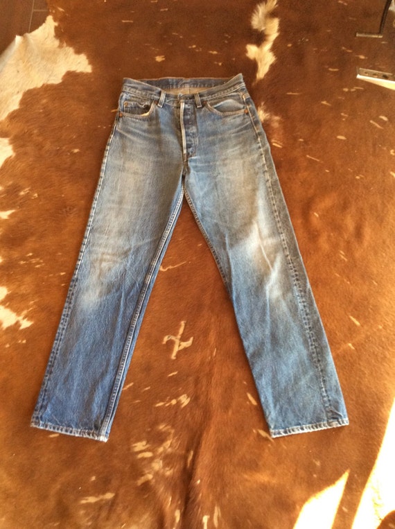 mens levi's 501 distressed jeans