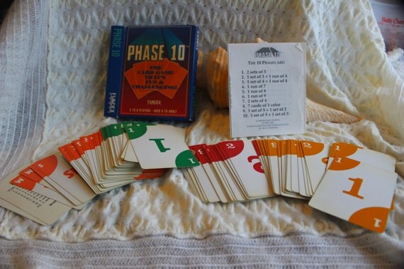how to play phase ten card game