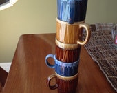 Vintage Japanese Japan Ceramic Coffee Tea Mugs Cups