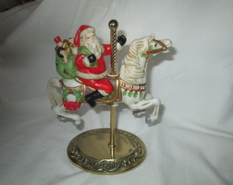 homco carousel horse