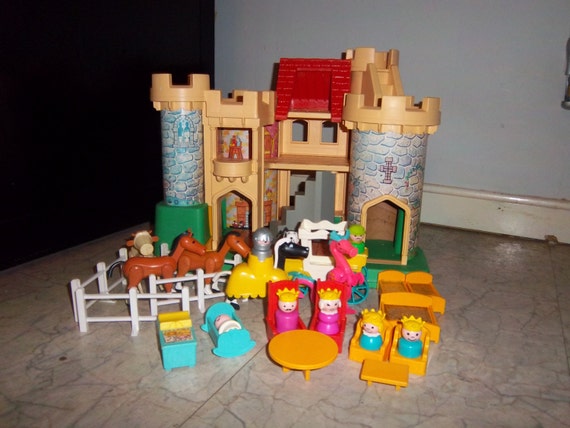 vintage little people castle