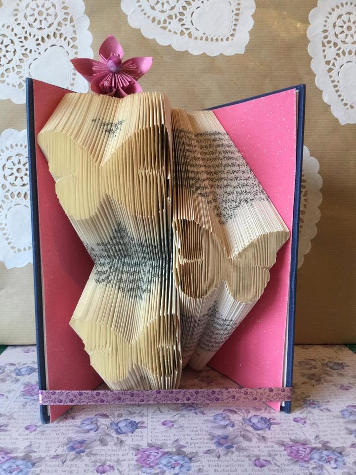  Book  folding  pattern  for 3 butterflies FREE  TUTORIAL