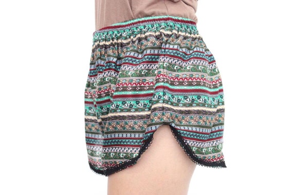 Women Shorts Pant Summer Beachwear Thailand by thaicloth on Etsy
