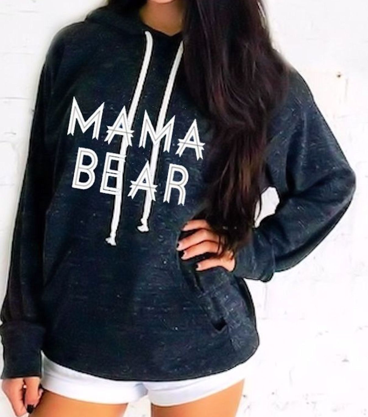 Mama Bear Hoodie Sweatshirt Made By Thinkelite1 By Thinkelite1 