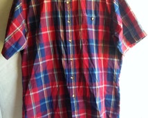 Popular items for red and blue plaid on Etsy
